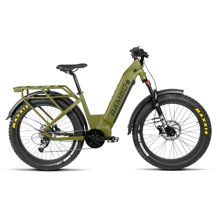 RAMBO REBEL 2.0 1000W ELECTRIC HUNTING BIKE
